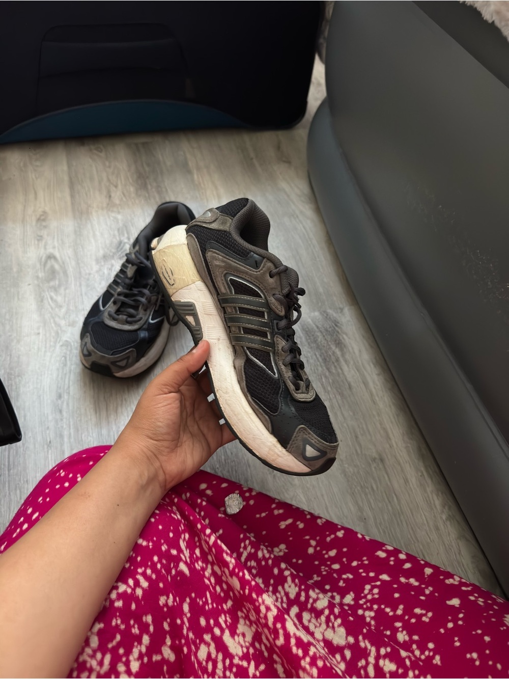 Women's Adidas Sneakers with Neutral Accents
